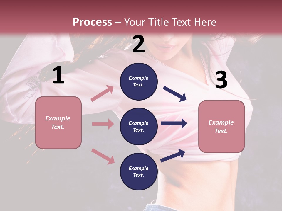 Torso Pleasure Energy PowerPoint Template
