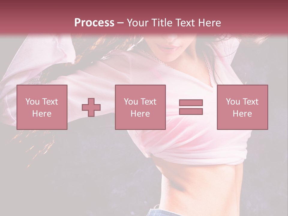 Torso Pleasure Energy PowerPoint Template