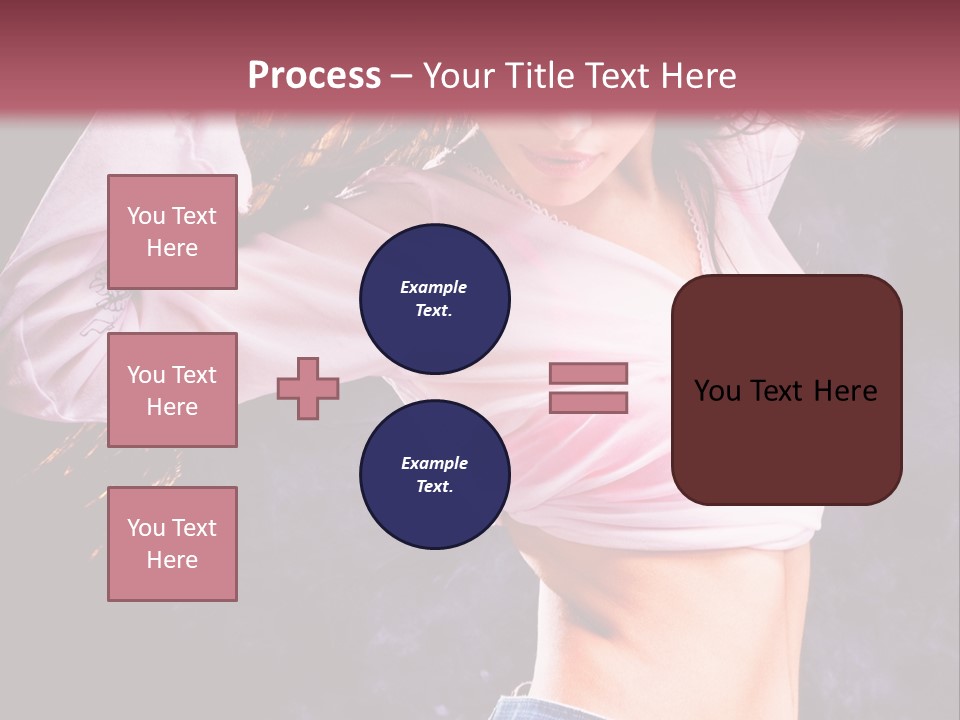 Torso Pleasure Energy PowerPoint Template