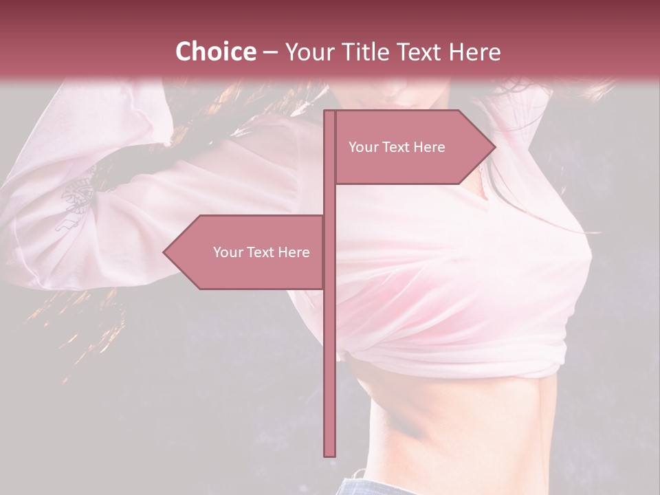 Torso Pleasure Energy PowerPoint Template