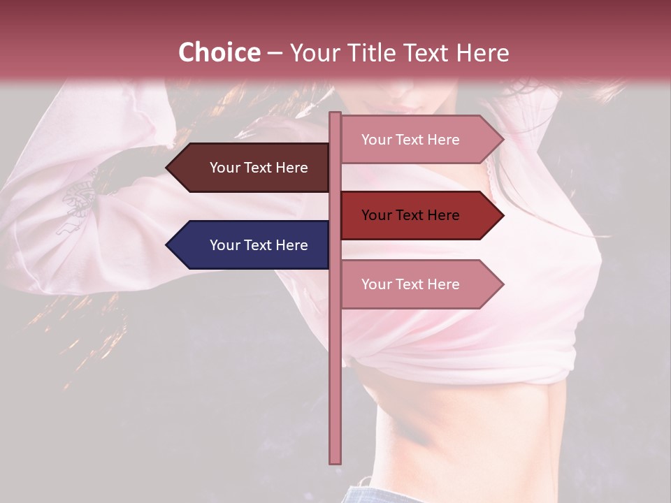 Torso Pleasure Energy PowerPoint Template