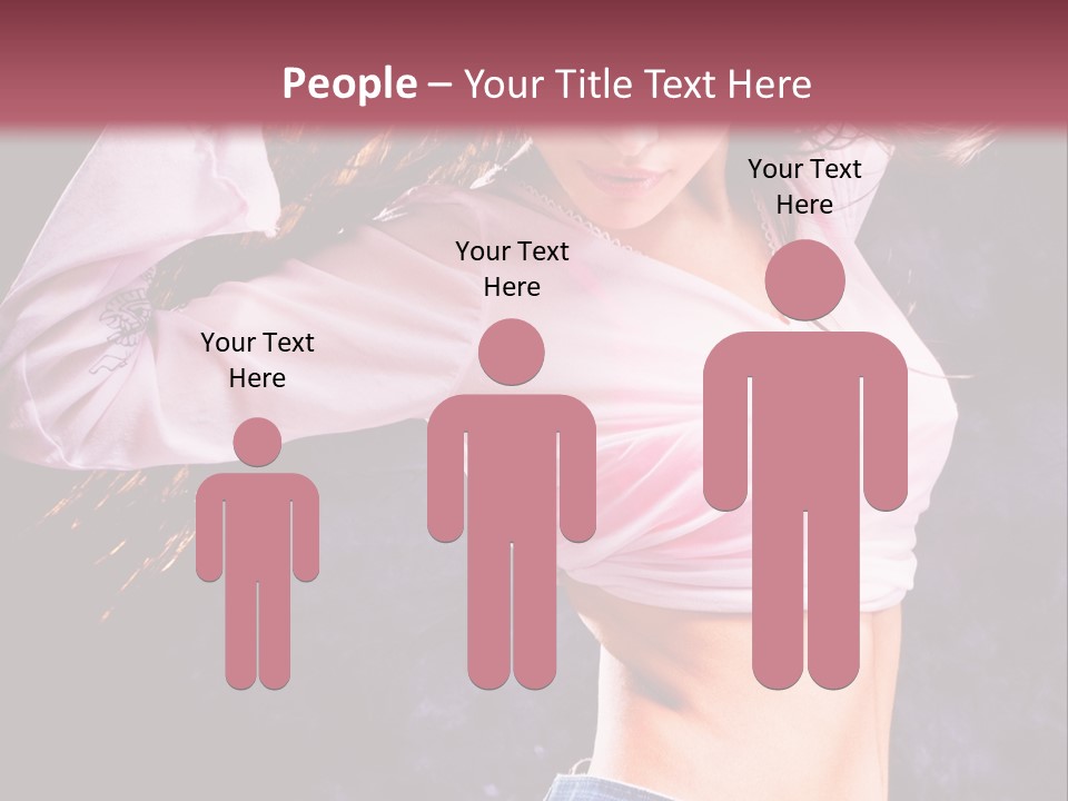 Torso Pleasure Energy PowerPoint Template