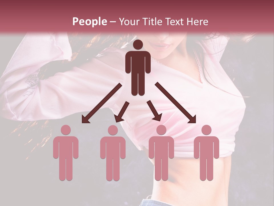 Torso Pleasure Energy PowerPoint Template