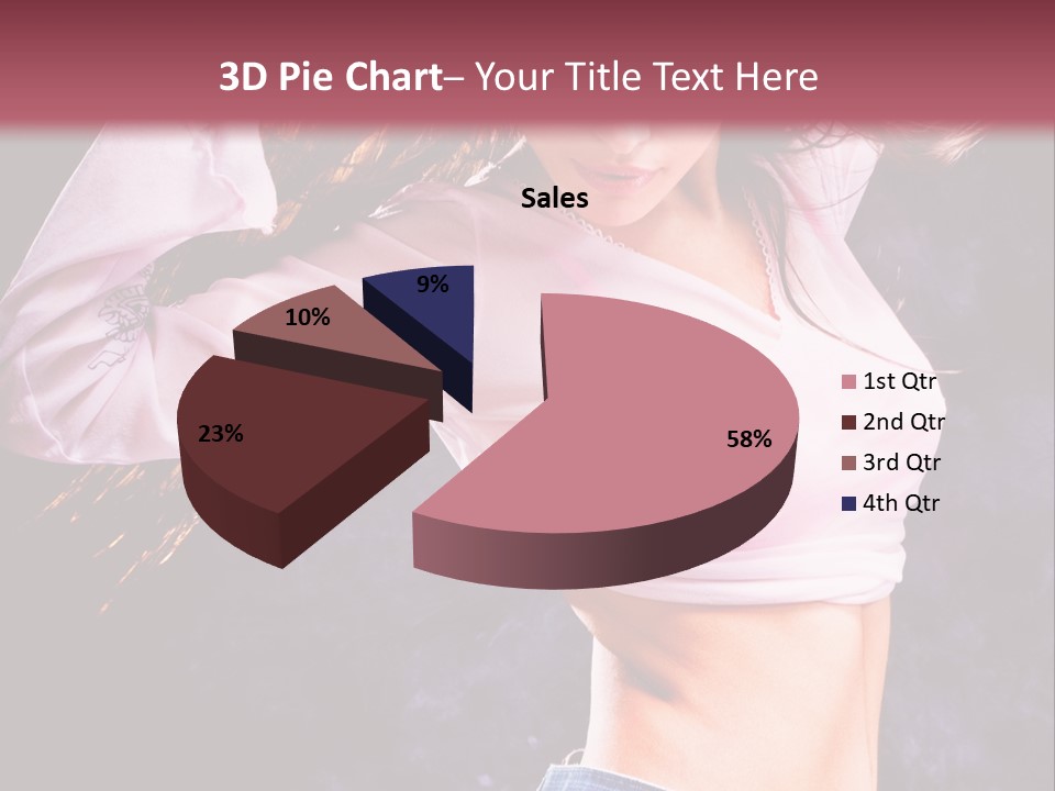 Torso Pleasure Energy PowerPoint Template
