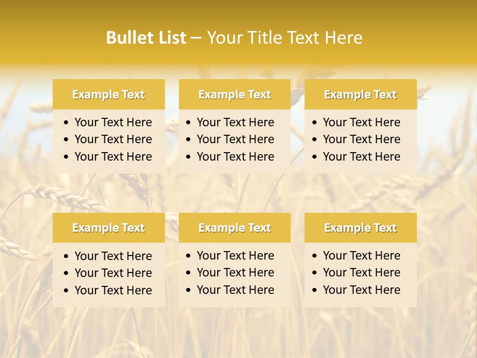 Ripe Farming Agricultural PowerPoint Template