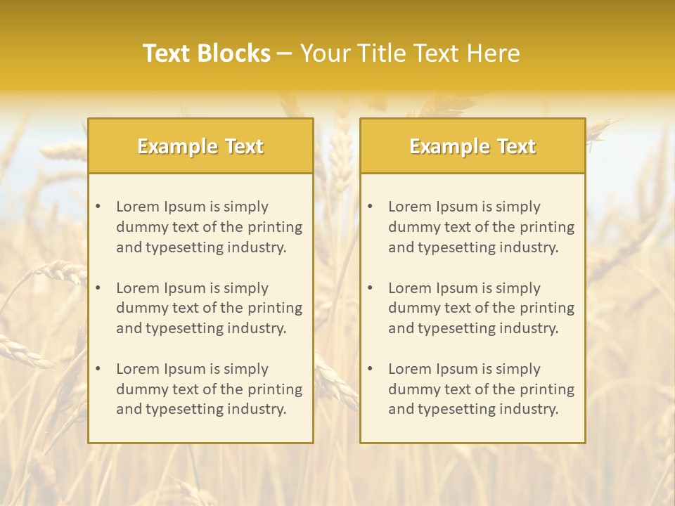 Ripe Farming Agricultural PowerPoint Template