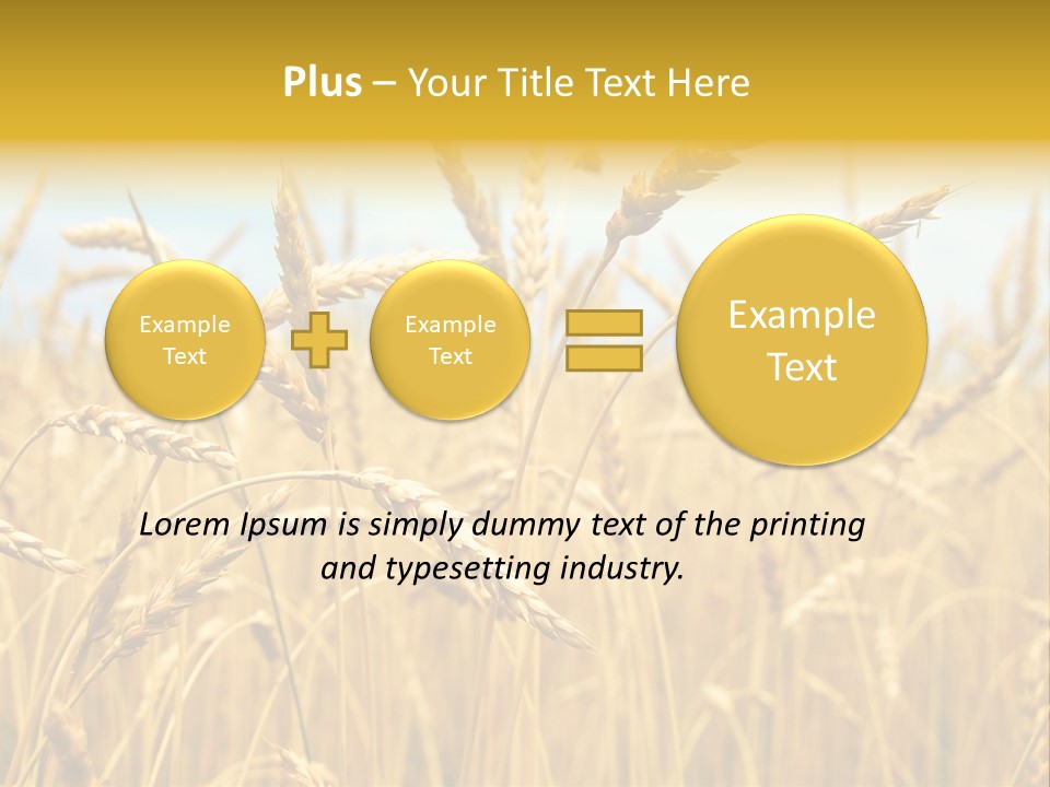 Ripe Farming Agricultural PowerPoint Template