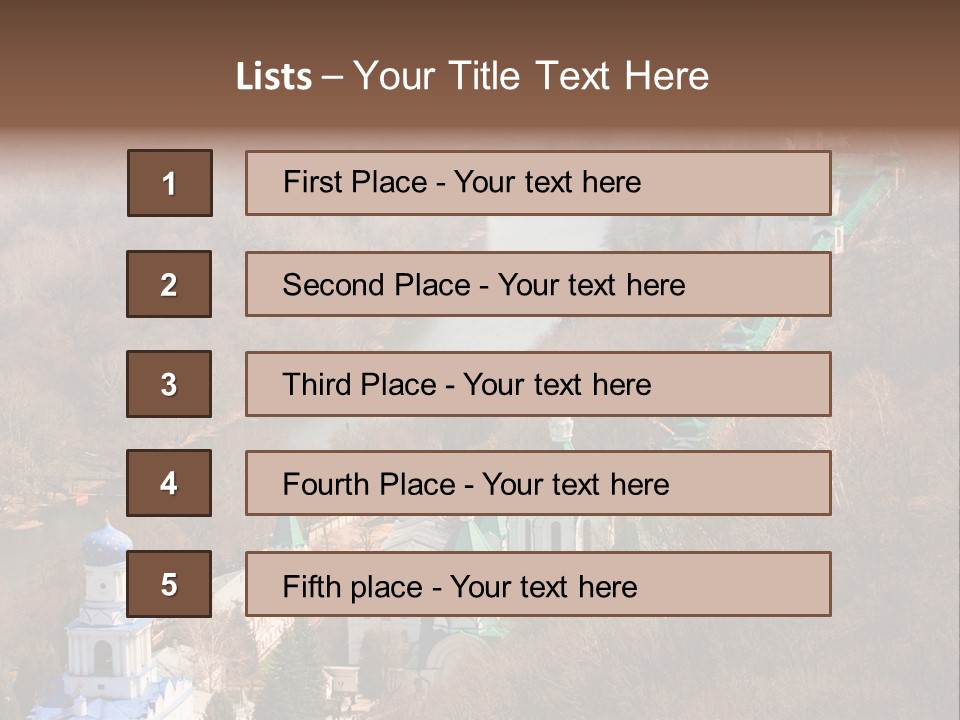 Knoll Church Day PowerPoint Template
