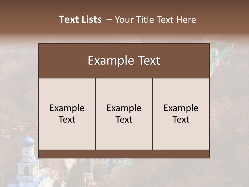 Knoll Church Day PowerPoint Template