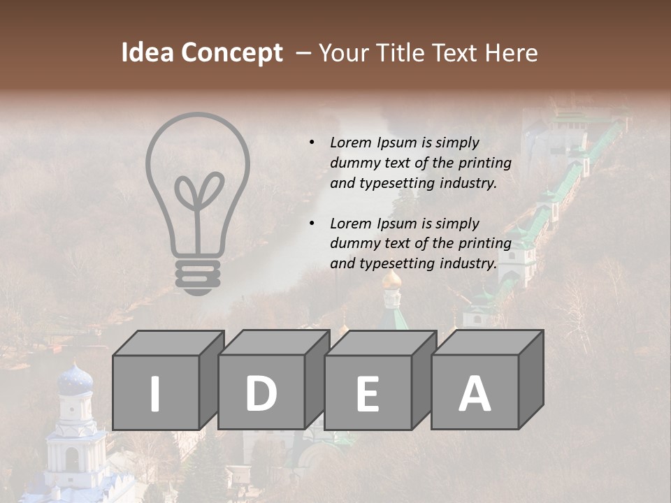 Knoll Church Day PowerPoint Template