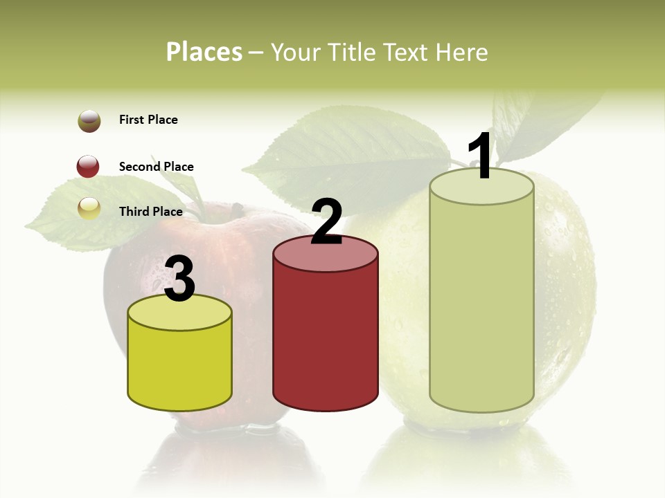 Mirror Happy Isolated PowerPoint Template