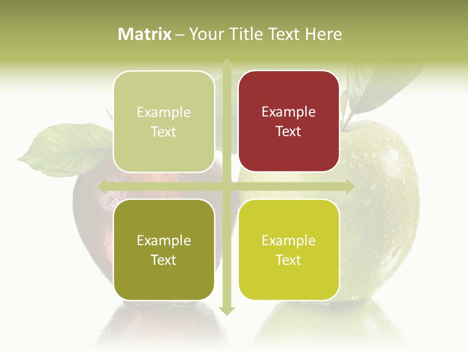 Mirror Happy Isolated PowerPoint Template