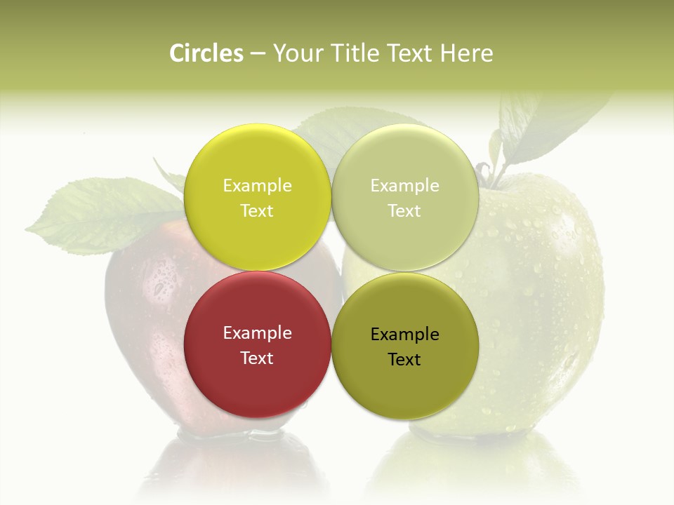 Mirror Happy Isolated PowerPoint Template