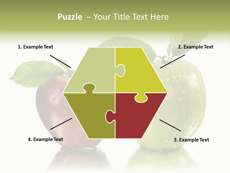 Mirror Happy Isolated PowerPoint Template