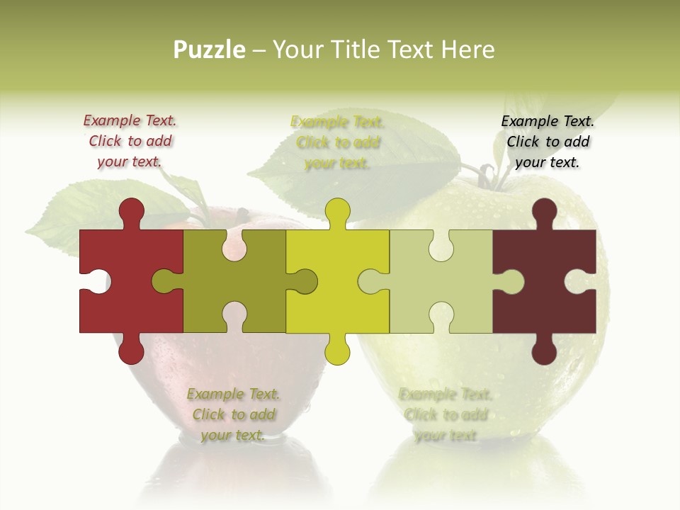 Mirror Happy Isolated PowerPoint Template