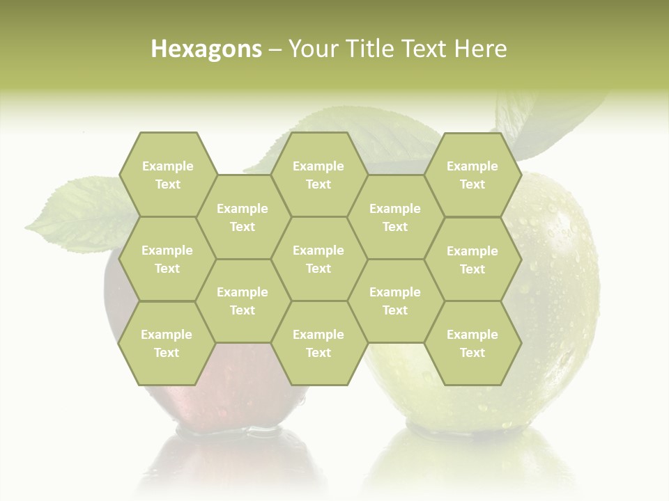 Mirror Happy Isolated PowerPoint Template