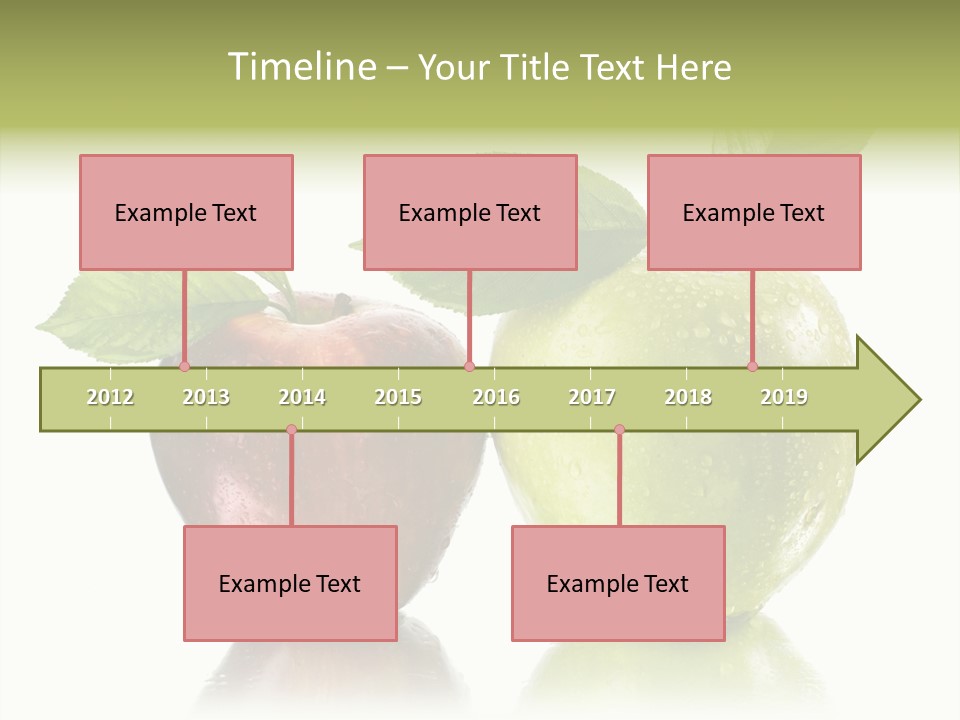 Mirror Happy Isolated PowerPoint Template