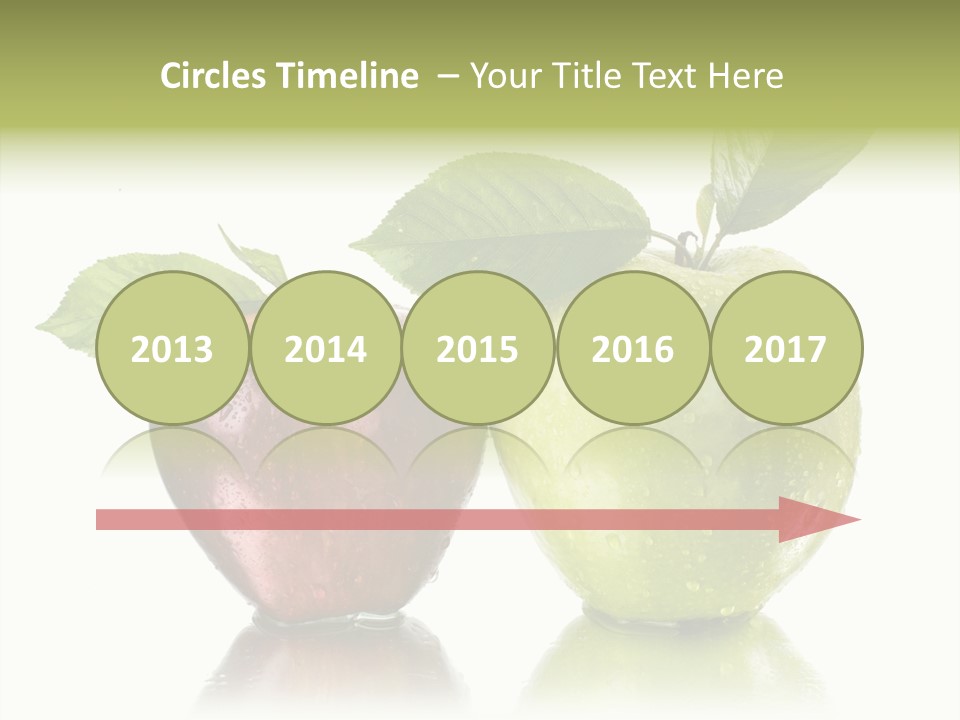 Mirror Happy Isolated PowerPoint Template