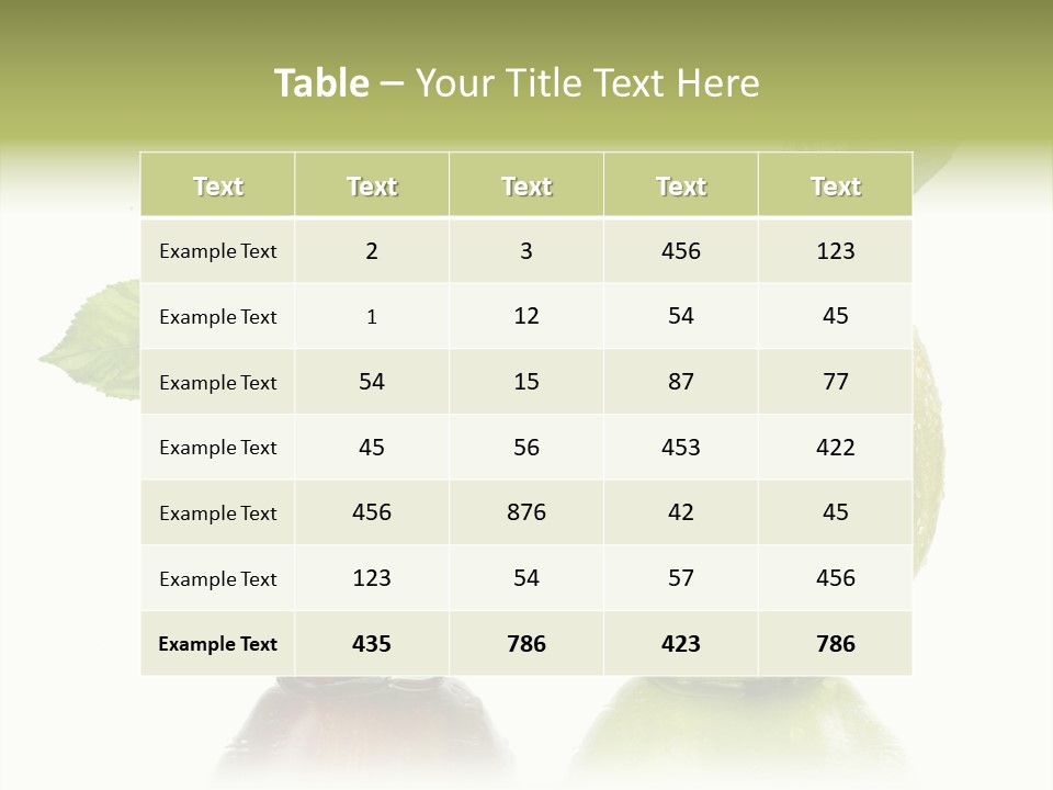 Mirror Happy Isolated PowerPoint Template