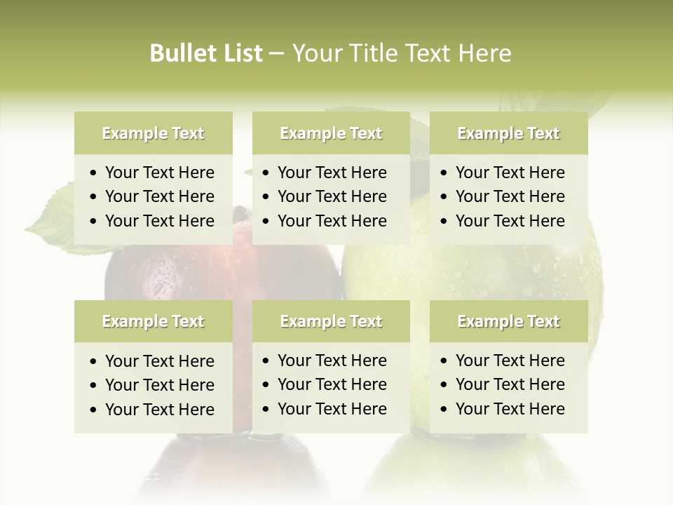 Mirror Happy Isolated PowerPoint Template