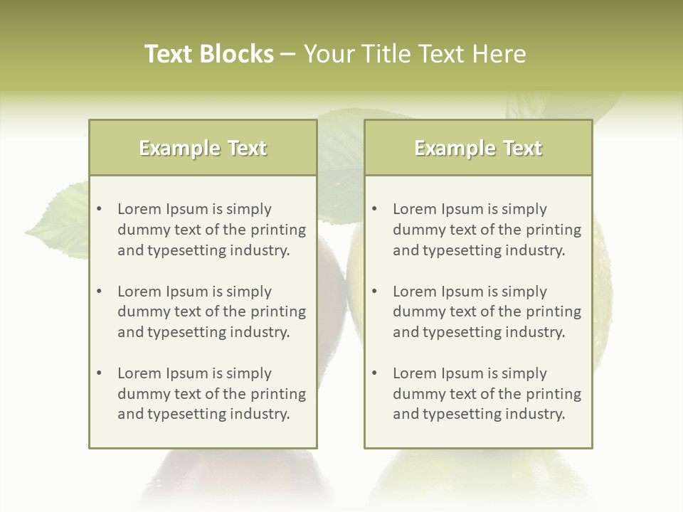 Mirror Happy Isolated PowerPoint Template