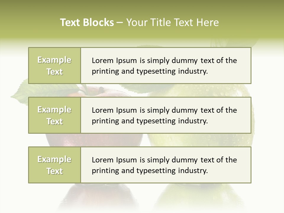 Mirror Happy Isolated PowerPoint Template