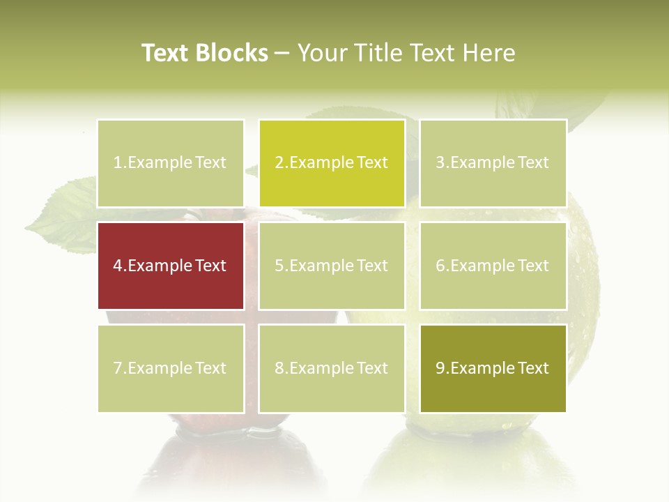 Mirror Happy Isolated PowerPoint Template