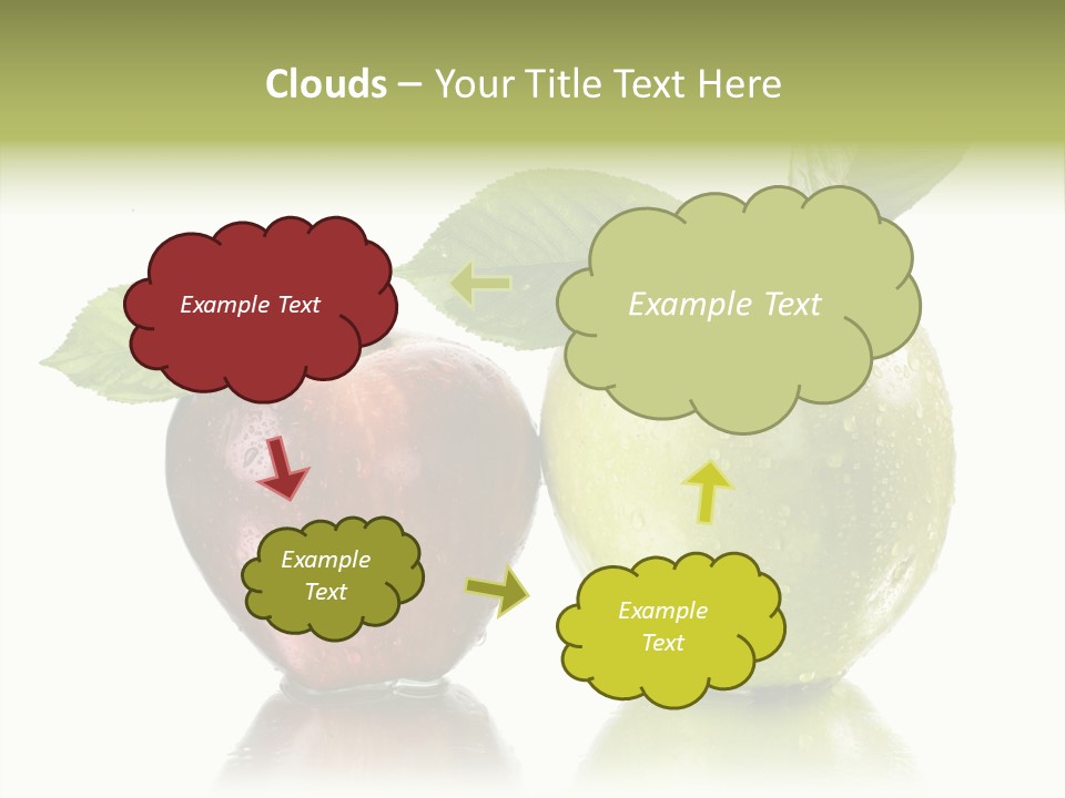 Mirror Happy Isolated PowerPoint Template