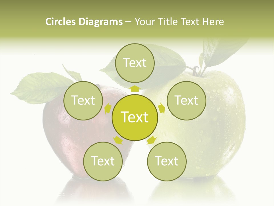 Mirror Happy Isolated PowerPoint Template