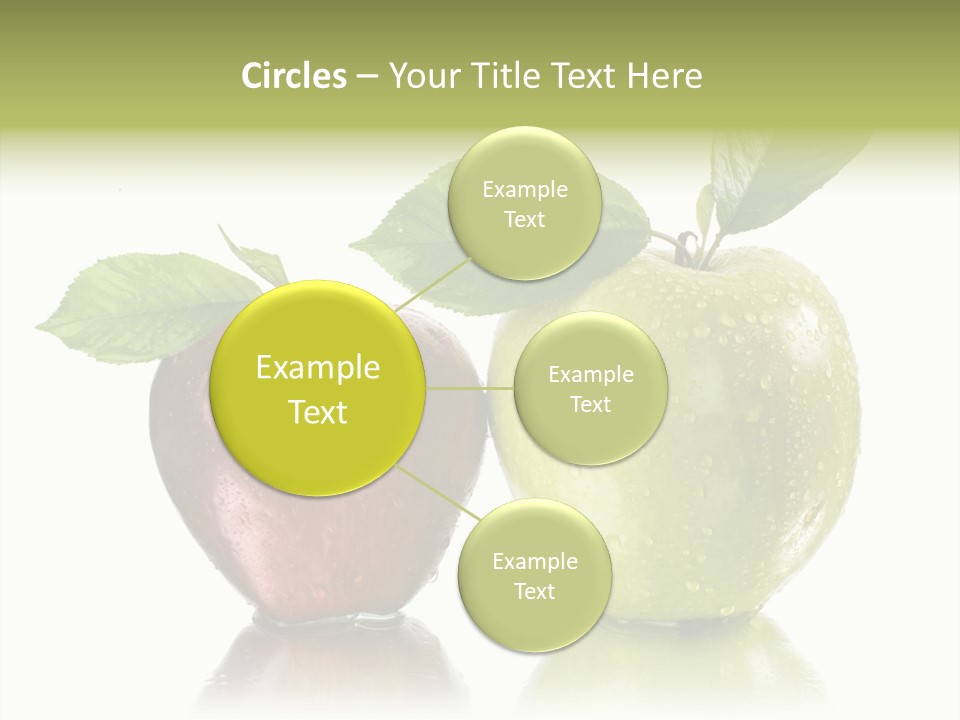 Mirror Happy Isolated PowerPoint Template