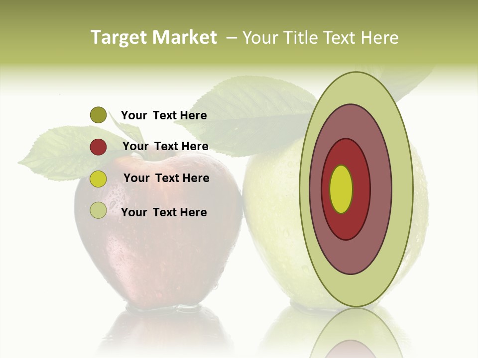 Mirror Happy Isolated PowerPoint Template