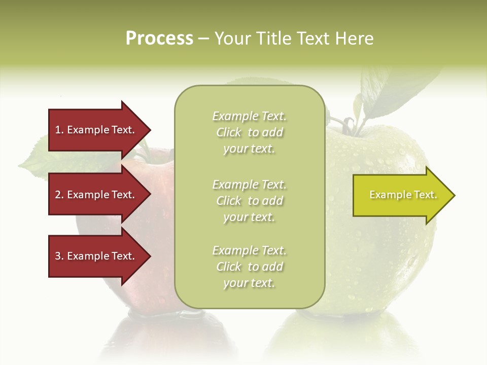 Mirror Happy Isolated PowerPoint Template