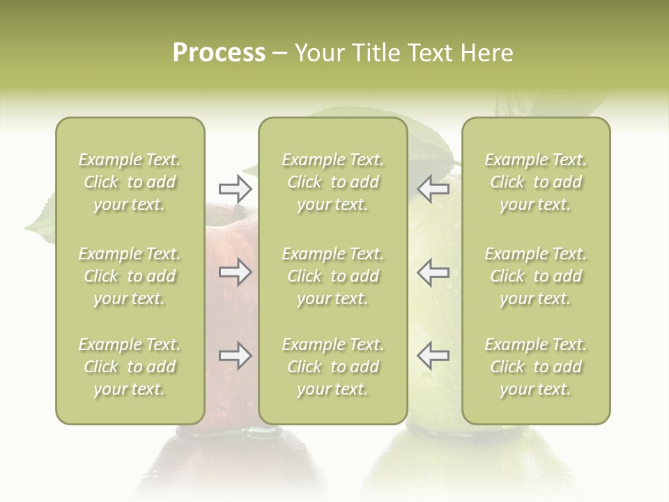 Mirror Happy Isolated PowerPoint Template