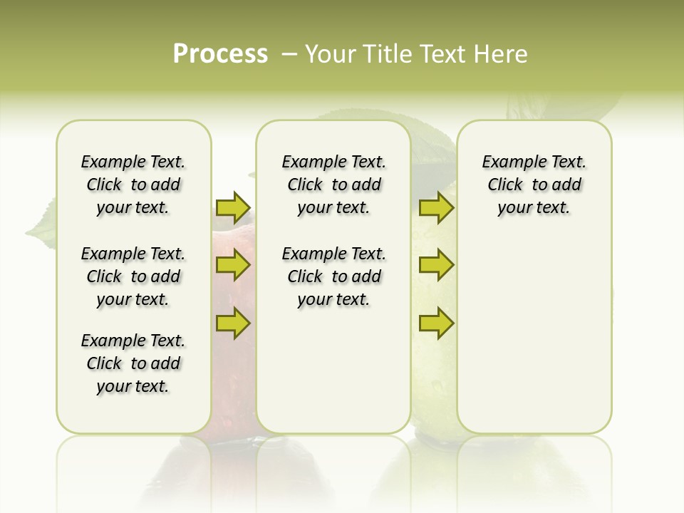 Mirror Happy Isolated PowerPoint Template