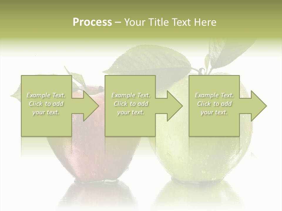 Mirror Happy Isolated PowerPoint Template