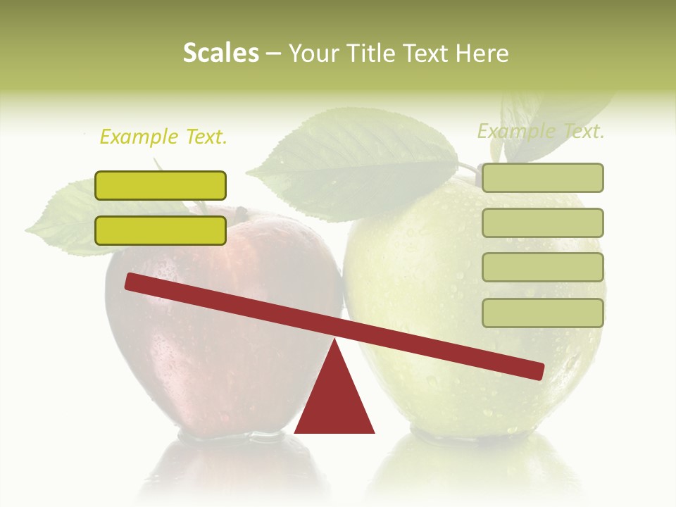 Mirror Happy Isolated PowerPoint Template