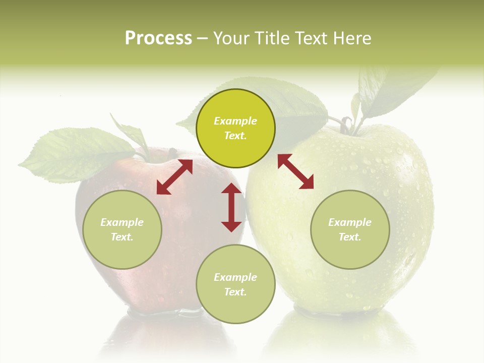 Mirror Happy Isolated PowerPoint Template