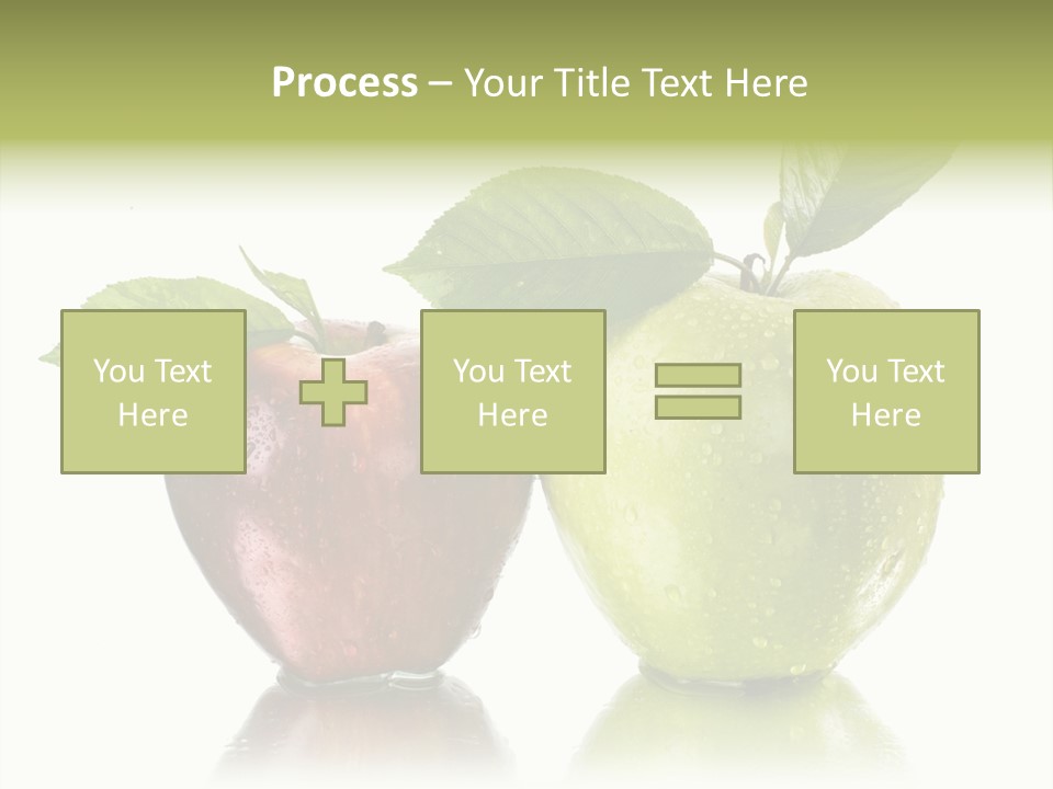 Mirror Happy Isolated PowerPoint Template