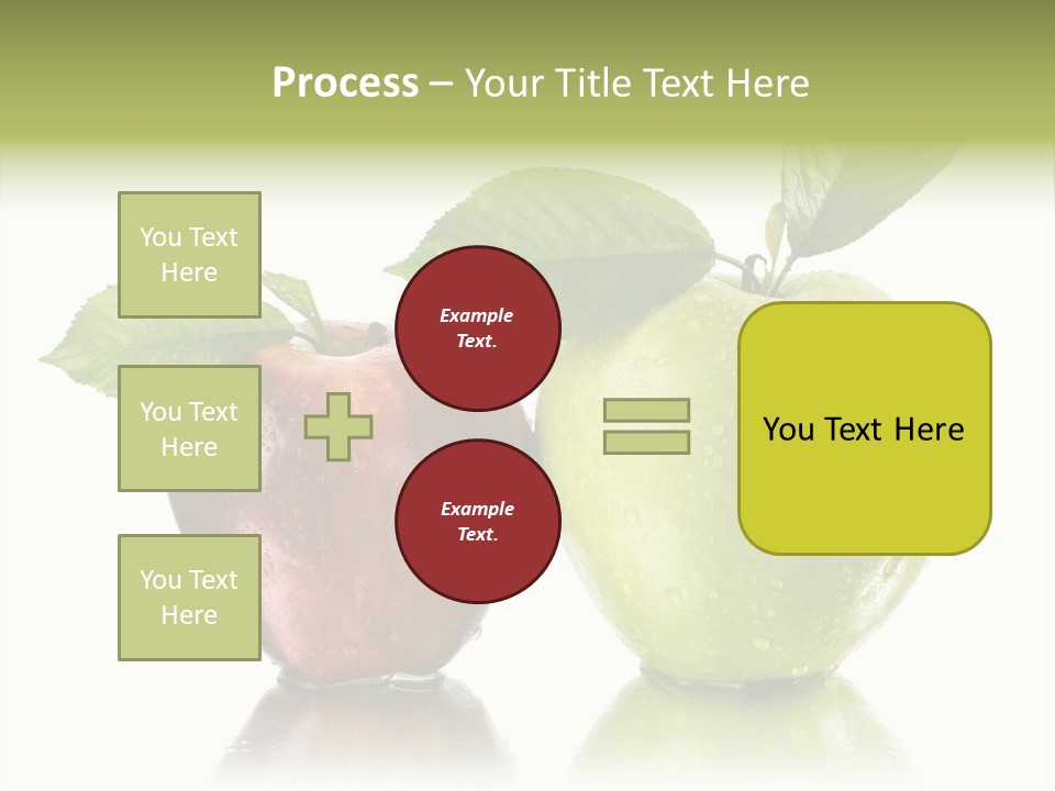 Mirror Happy Isolated PowerPoint Template