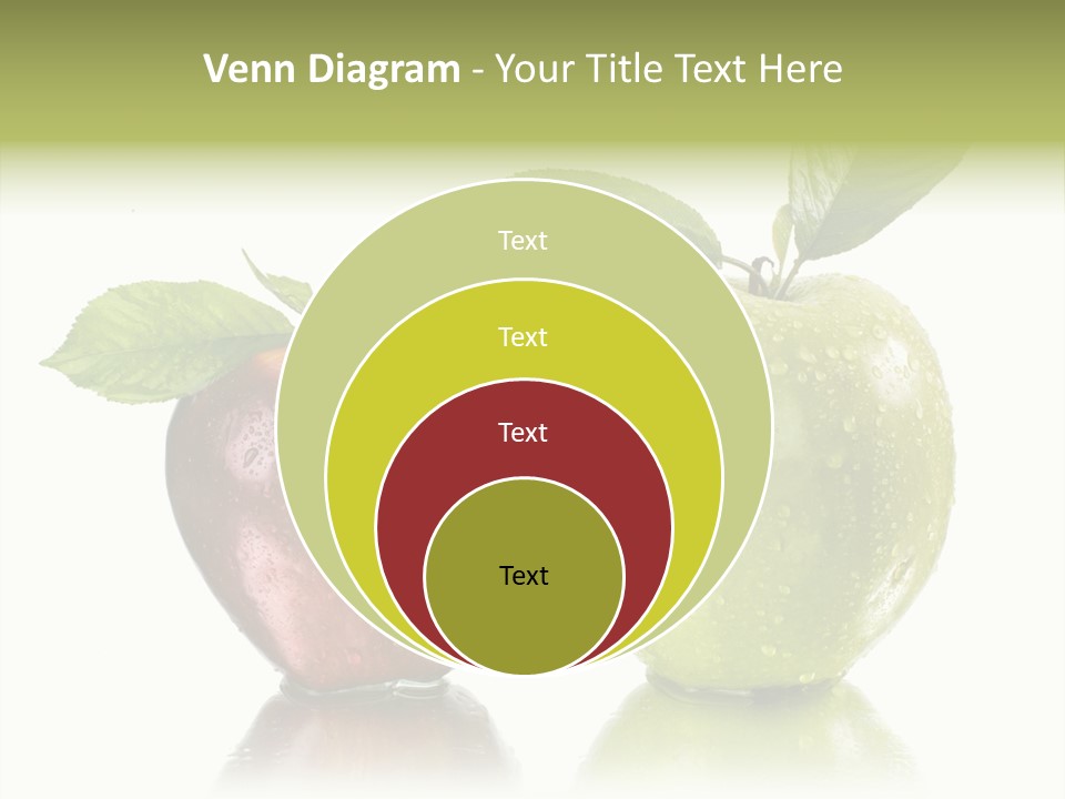 Mirror Happy Isolated PowerPoint Template