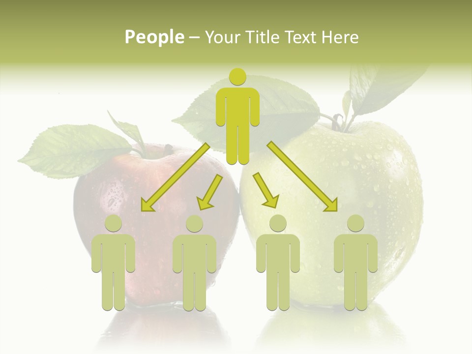 Mirror Happy Isolated PowerPoint Template