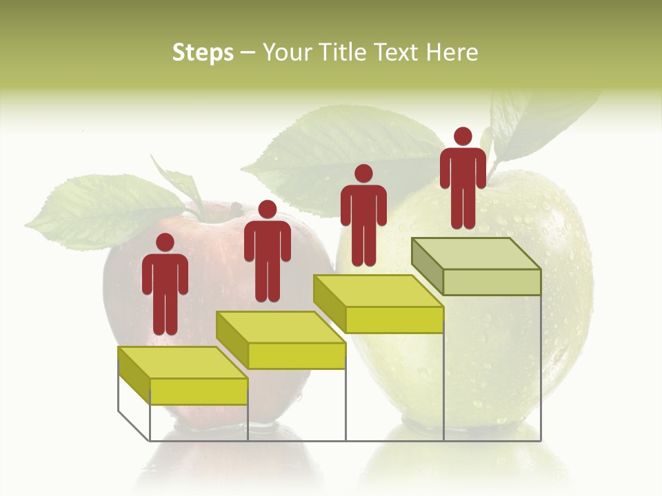 Mirror Happy Isolated PowerPoint Template