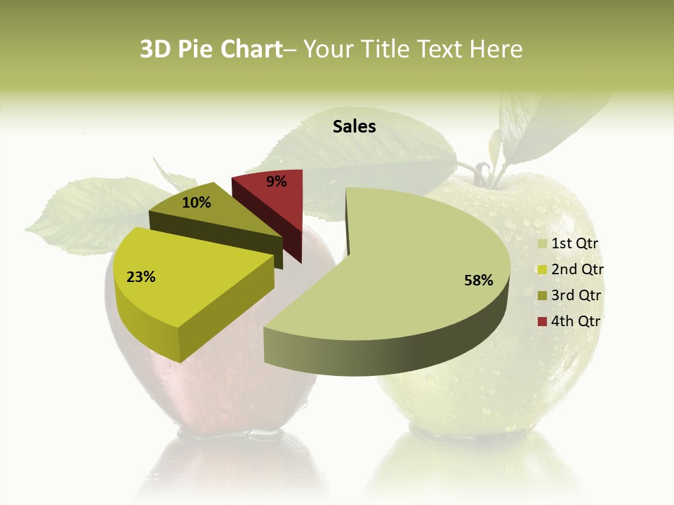 Mirror Happy Isolated PowerPoint Template