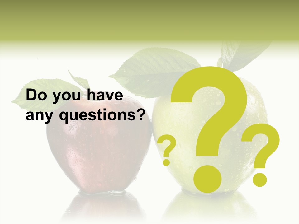 Mirror Happy Isolated PowerPoint Template