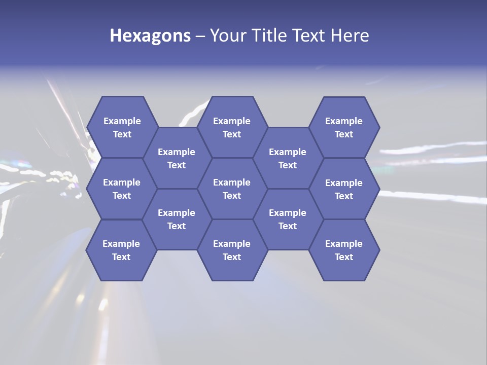 Curve Road Speed PowerPoint Template