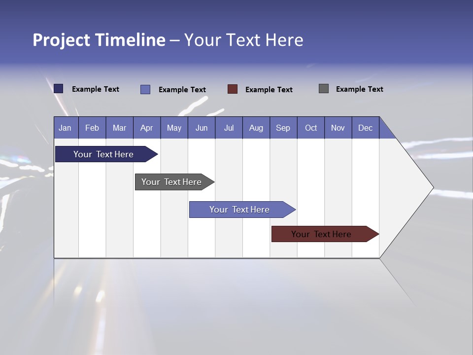 Curve Road Speed PowerPoint Template