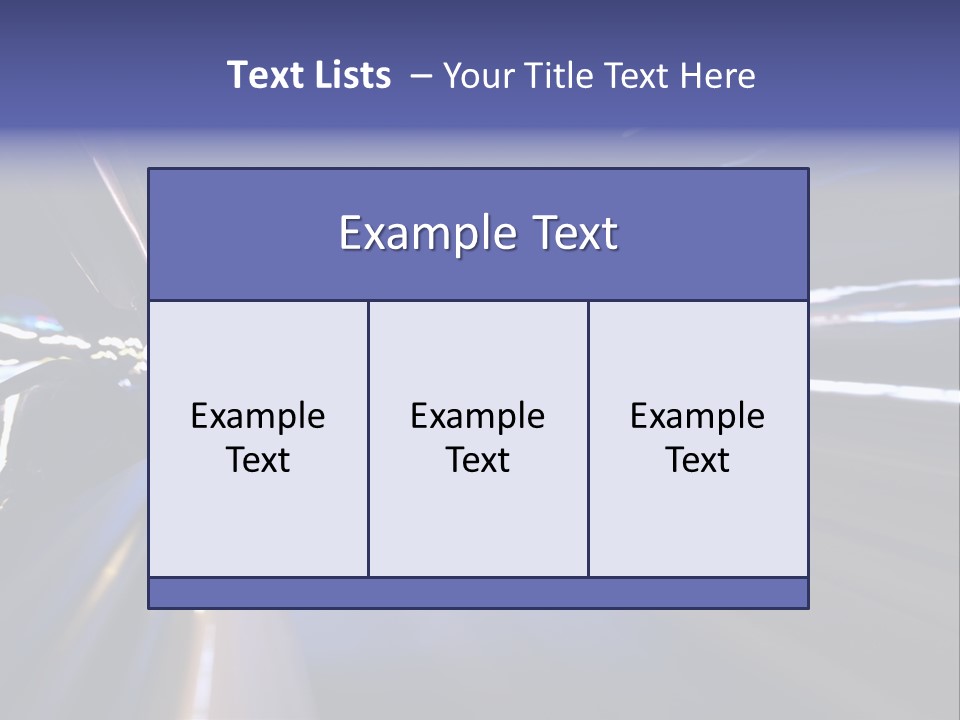 Curve Road Speed PowerPoint Template