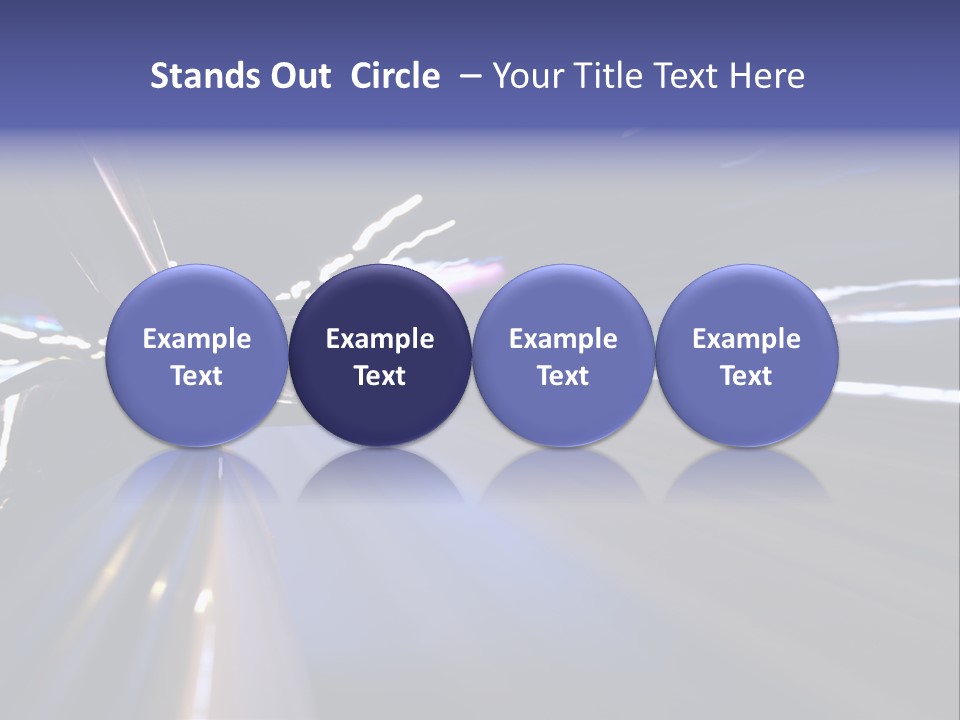 Curve Road Speed PowerPoint Template