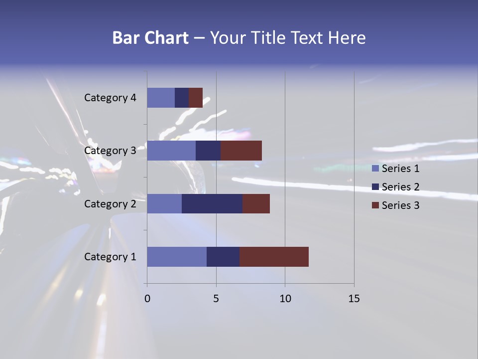 Curve Road Speed PowerPoint Template