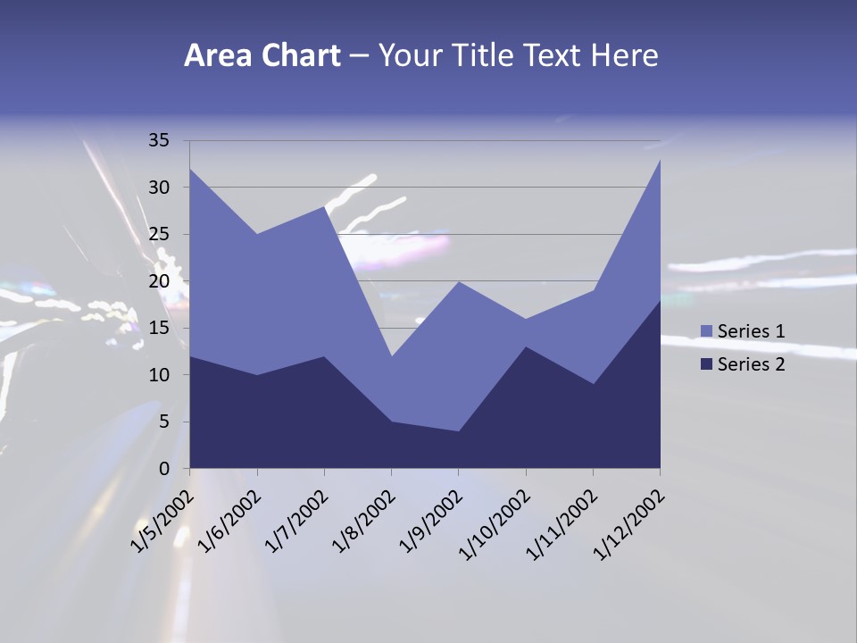 Curve Road Speed PowerPoint Template